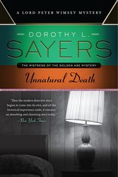 Cover Art for 9780062311924, Unnatural Death by Dorothy L. Sayers