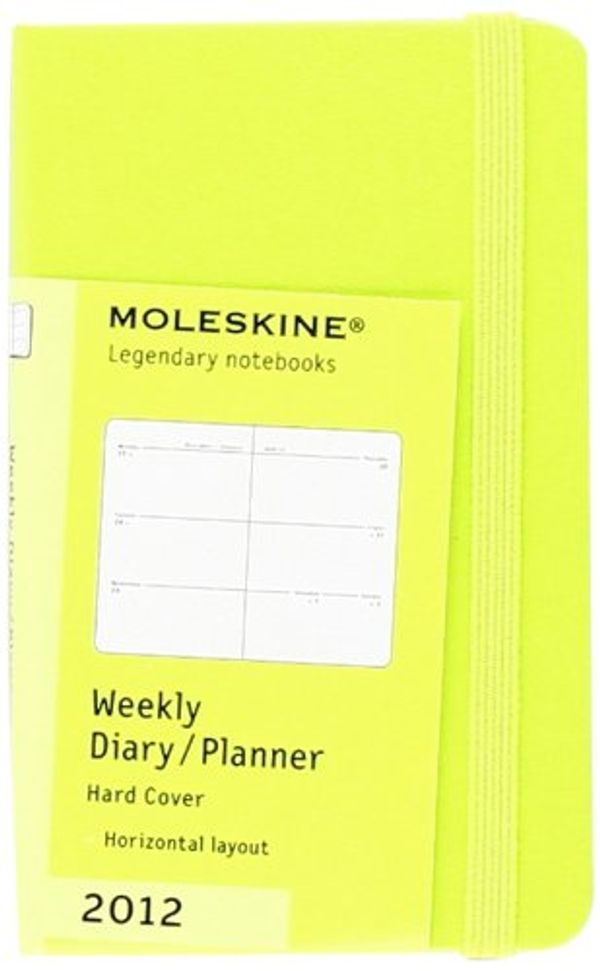 Cover Art for 9788862937085, 2012 Moleskine Extra Small Lime Green Weekly Horizontal Diary 12 Month Hard by Moleskine