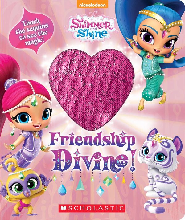 Cover Art for 9781338283884, Friendship Divine! (Shimmer and Shine Magic Sequins Book) by Courtney Carbone