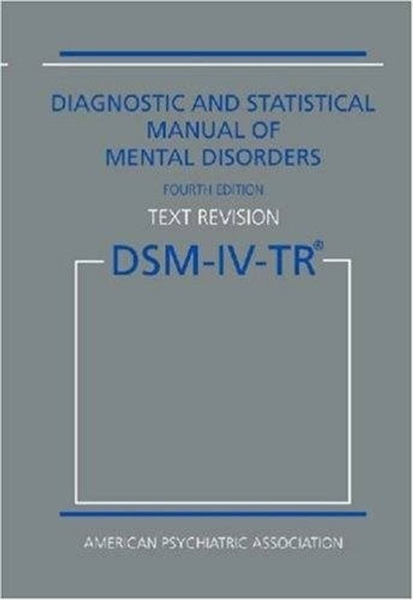 Cover Art for 9780890420249, DSM-IV-TR by American Psychiatric Association