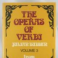 Cover Art for 9780195202540, The Operas of Verdi by Julian Budden