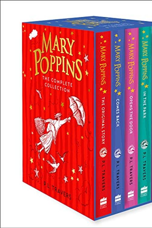 Cover Art for 9780008403096, Mary Poppins – The Complete Collection Box Set: Mary Poppins, Mary Poppins Comes Back, Mary Poppins Opens the Door, Mary Poppins in the Park, Mary ... Lane / Mary Poppins and the House Next Door by P. L. Travers