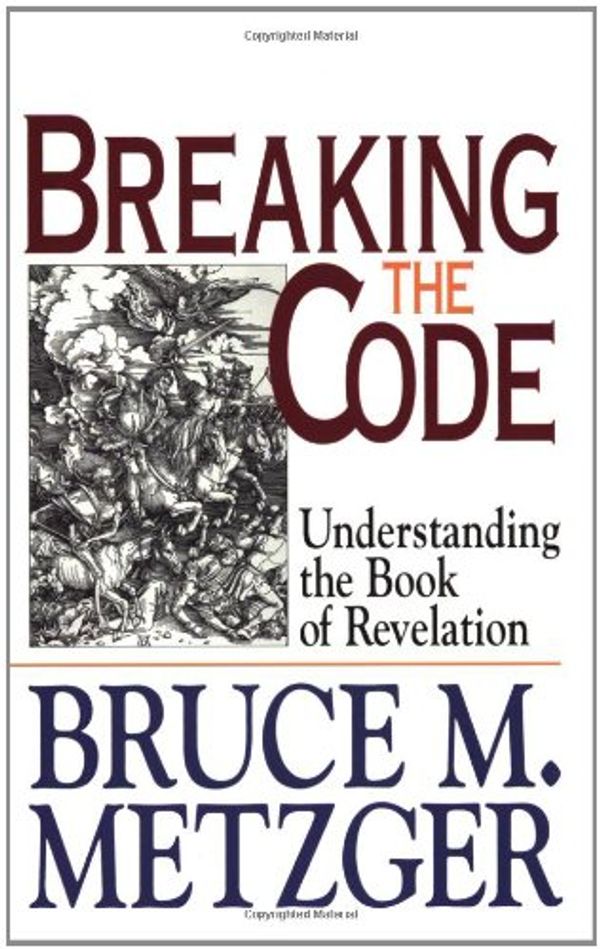 Cover Art for 9780687089994, Breaking the Code with Leaders Guide by Metzger B