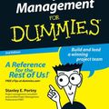 Cover Art for 9780470049235, Project Management For Dummies by Stanley E. Portny