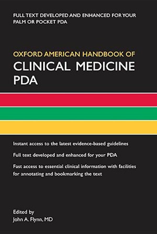 Cover Art for 9780195340631, Oxford American Handbook of Clinical Medicine for PDA by MD Flynn