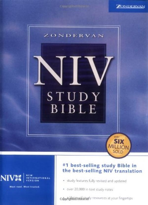 Cover Art for 9780310929550, Zondervan NIV Study Bible by Zondervan