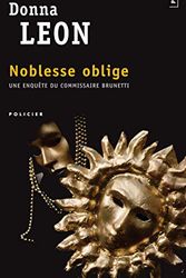 Cover Art for 9782020525879, Noblesse Oblige by Donna Leon