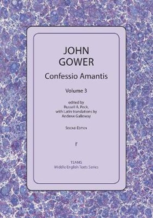 Cover Art for 9781580440929, Confessio Amantis by John Gower