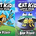 Cover Art for B0B253BLCX, By Dav Pilkey Cat Kid Comic Club Series (Cat Kid Comic Club # 1 -3) A Graphic Novel 3 Books Collection Set by Dav Pilkey