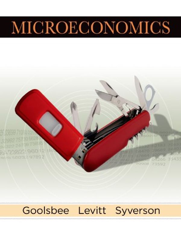 Cover Art for 9780716759751, Microeconomics by Goolsbee A.; Levitt S.