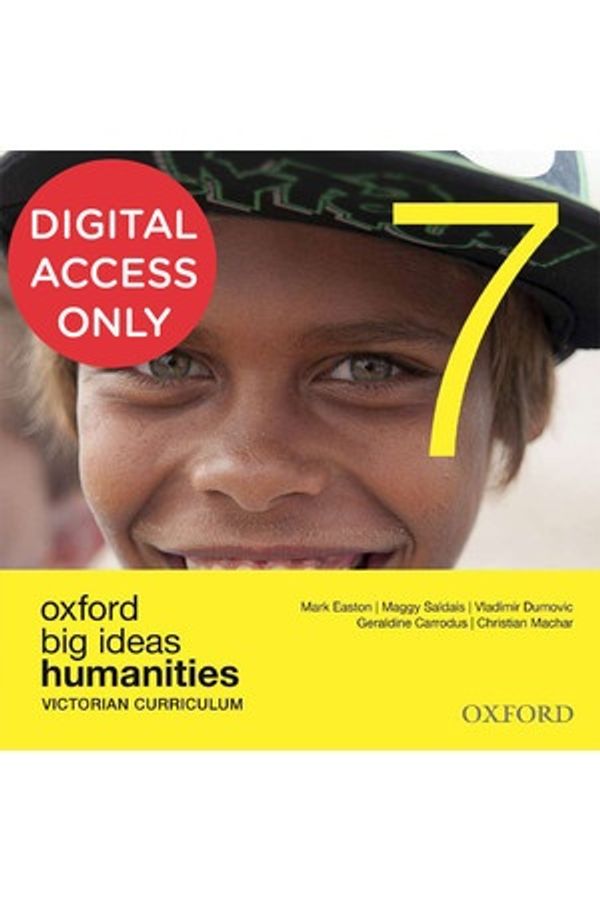 Cover Art for 9780190307783, Oxford Big Ideas Humanities 7 West Aust. Curriculum + Atlas by Conti, Easton, Saldais, Dumovic, Kostecki