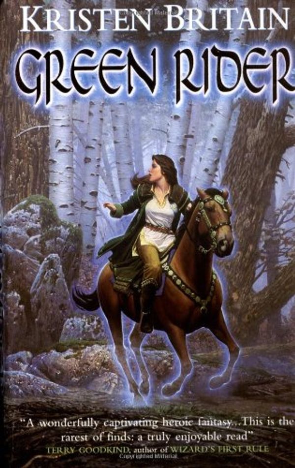 Cover Art for 9780671033033, Green Rider by Kristen Britain