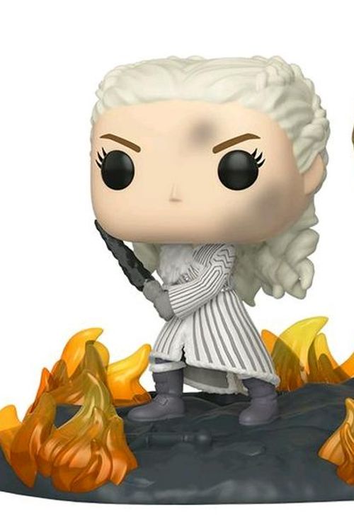 Cover Art for 0889698448246, Funko POP! Movie Moments: Game of Thrones - Daenerys & Jorah w/ Swords by POP