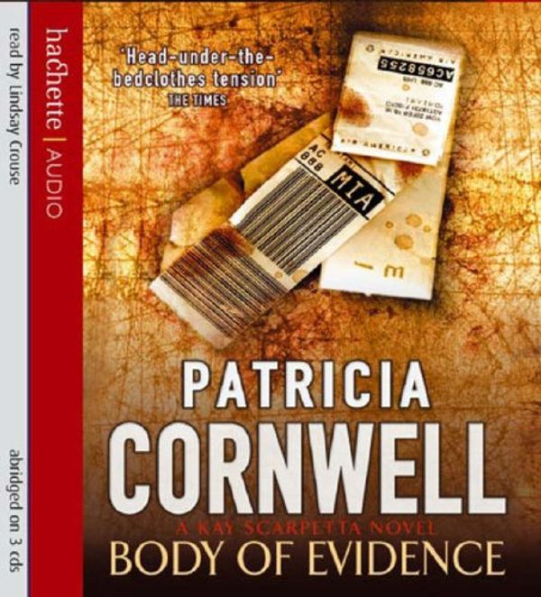 Cover Art for 9781405502115, Body of Evidence by Patricia Cornwell