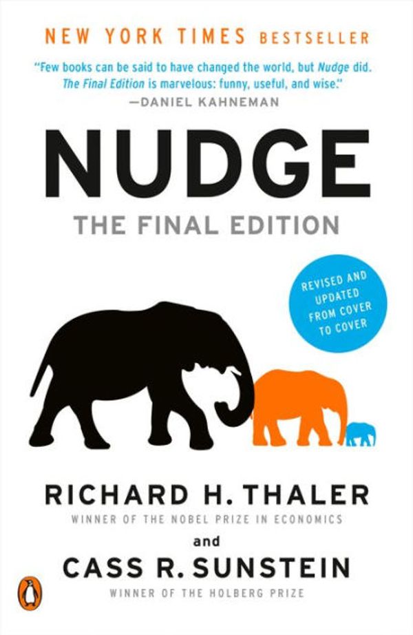 Cover Art for 9780525508526, Nudge by Richard H Thaler, Cass R Sunstein