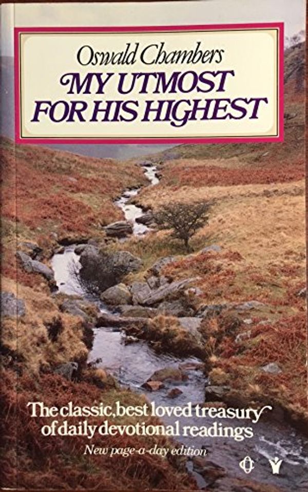 Cover Art for 9780551013759, My Utmost for His Highest by Oswald Chambers