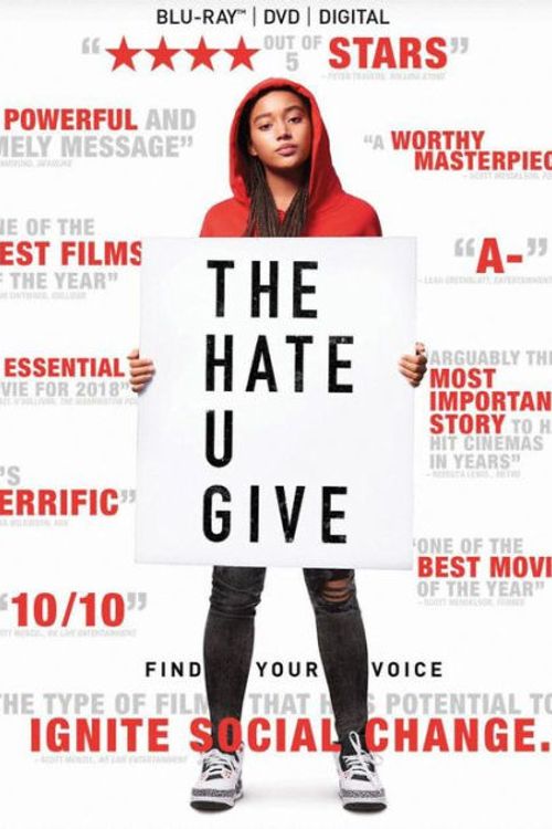 Cover Art for 0024543581130, The Hate U Give (Blu-ray + DVD + Digital) by George Tillman Jr.,