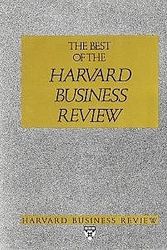 Cover Art for 9780875842943, The Best of the Harvard Business Review (Harvard Business Review Paperback Series) by Harvard Business Review