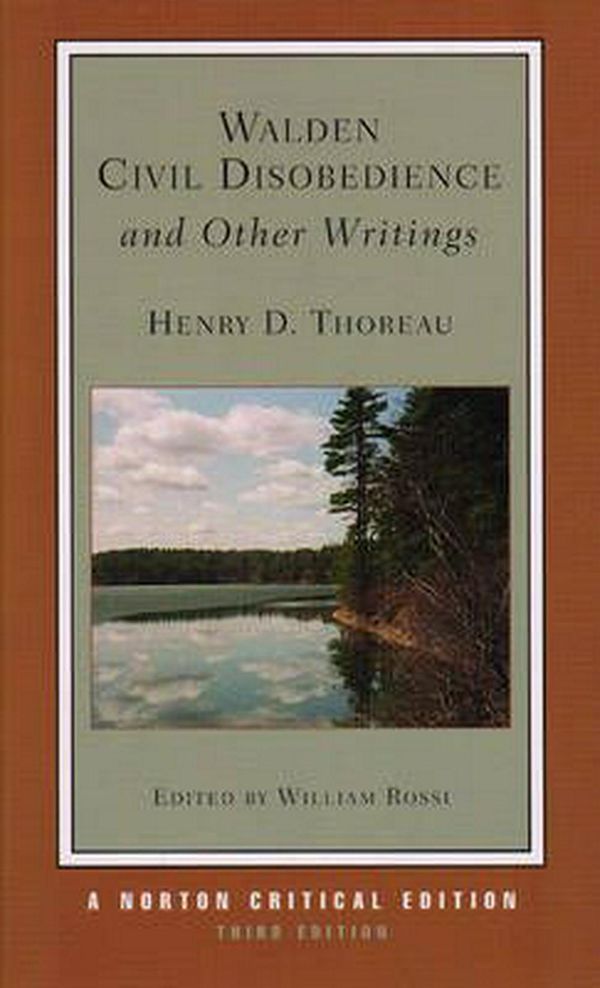 Cover Art for 9780393930900, Walden, Civil Disobedience and Other Writings by Henry D. Thoreau, William Rossi