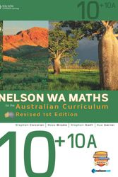 Cover Art for 9780170361958, Nelson Wa Maths for the Australian Curriculum 10+10a Revised Edition by Brodie, Ross, Corcoran, Stephen, Swift, Stephen