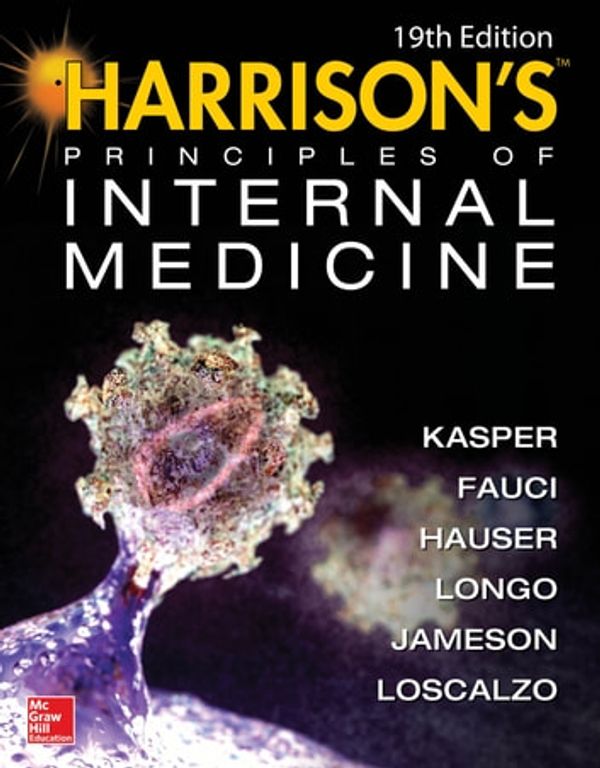 Cover Art for 9780071802161, Harrison's Principles of Internal Medicine 19/E (Vol.1 & Vol.2) (ebook) by Dennis L. Kasper