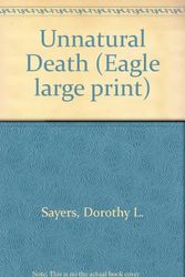 Cover Art for 9780792712657, Unnatural Death by Dorothy L. Sayers