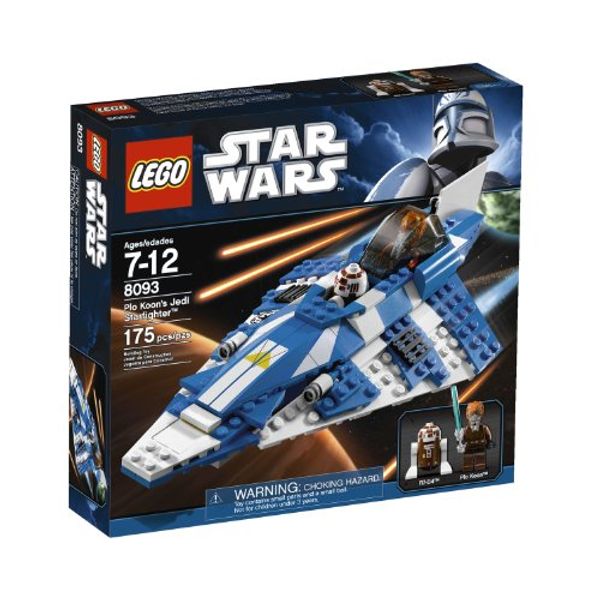 Cover Art for 0673419129091, Plo Koon's Jedi Starfighter Set 8093 by LEGO Star Wars