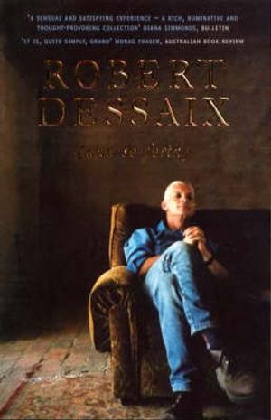 Cover Art for 9780330362078, (and so forth) by Robert Dessaix
