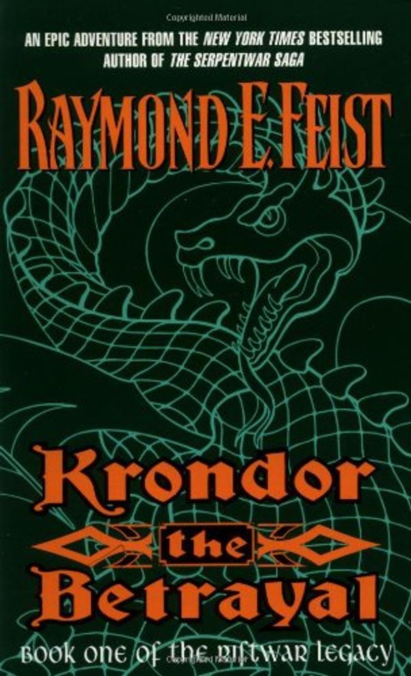 Cover Art for 9780380977154, Krondor: The Betrayal by Raymond E. Feist