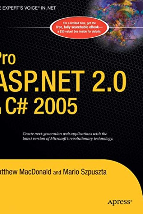Cover Art for 9781590594964, Pro ASP.NET 2.0 in C# 2005 (Expert's Voice) by M. MacDonald