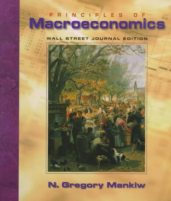 Cover Art for 9780030252334, Principles of Macroeconomics by N. Gregory Mankiw
