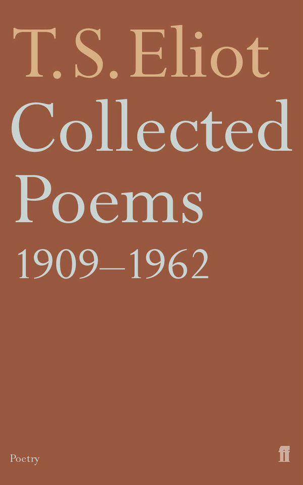 Cover Art for 9780571105489, Collected Poems 1909-1962 by T.S. Eliot