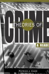 Cover Art for 9780205361014, Theories of Crime by Claire M. Renzetti