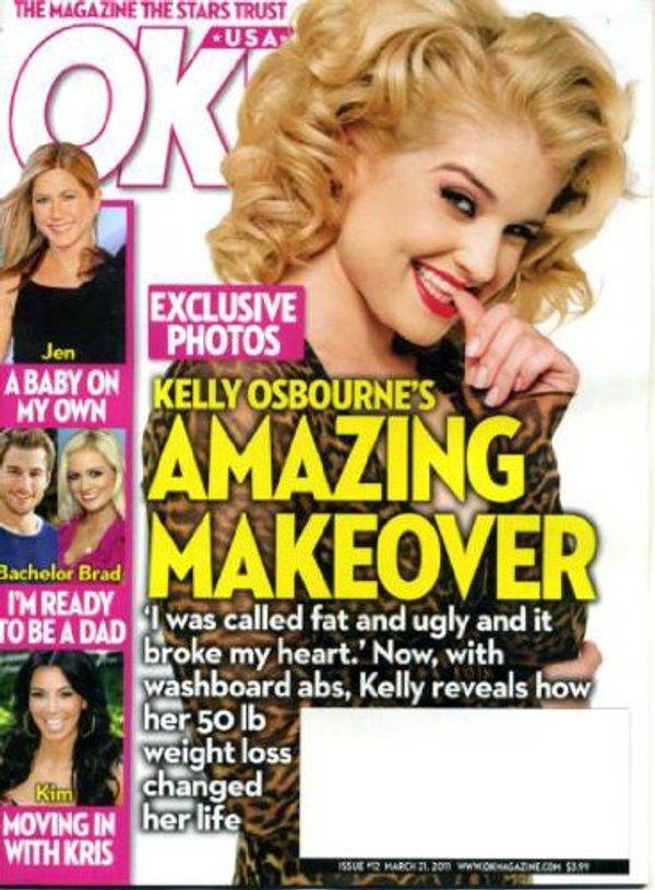Cover Art for B004UWV0DU, OK! March 21 2011 Kelly Osbourne on Cover (Her Amazing Makeover), Jennifer Aniston, Bachelor Brad Is Ready to Be a Dad, Kim Kardashian, Charlie Sheen's Bizarre Week, Jillian Harris by unknown author