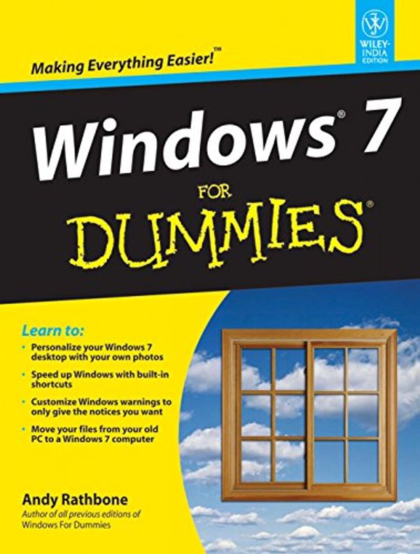 Cover Art for 9788126523252, Windows 7 for Dummies by Andy Rathbone