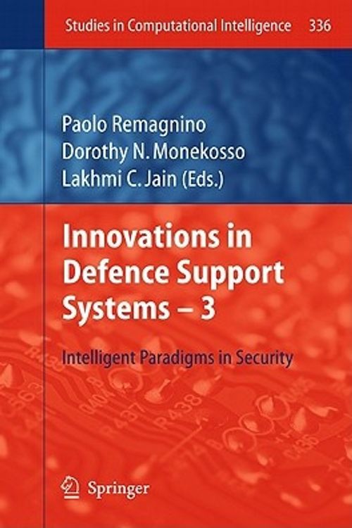 Cover Art for 9783642182778, Innovations in Defence Support Systems -3 by Paolo Remagnino