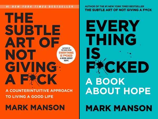 Cover Art for B07STWM8TD, Mark Manson Collection (2 Book Series) by Mark Manson