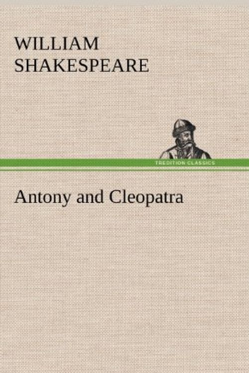 Cover Art for 9783849178277, Antony and Cleopatra by William Shakespeare