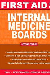 Cover Art for 9780071499132, First Aid for the Internal Medicine Boards by Tom Baudendistel
