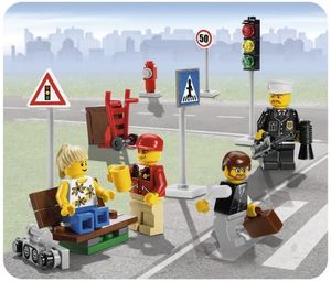 Cover Art for 5702014518667, City Minifigure Collection Set 8401 by Unknown