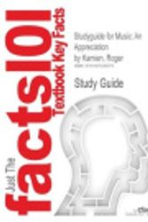 Cover Art for 9781497036079, Studyguide for Music: An Appreciation by Kamien, Roger, ISBN 9780078025204 by Cram101 Textbook Reviews