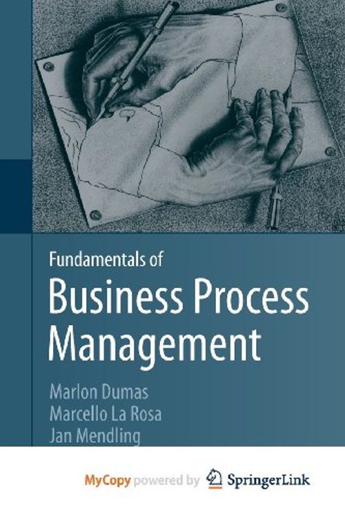 Cover Art for 9783642331442, Fundamentals of Business Process Management by Marlon Dumas