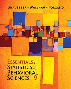 Cover Art for 9781337612227, MindTap Psychology, 2 terms (12 months) Printed Access Card for Gravetter/Wallnau/Forzano’s Essentials of Statistics for The Behavioral Sciences, 9th (MindTap Course List) by Frederick J Gravetter
