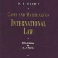 Cover Art for 9780421534803, Cases and Materials on International Law by D.J. Harris