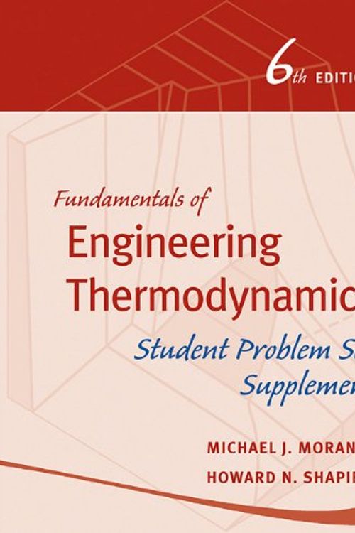 Cover Art for 9780470643532, Fundamentals of Engineering Thermodynamics by Michael J. Moran