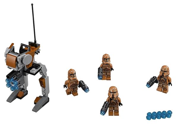 Cover Art for 0673419230377, Geonosis Troopers Set 75089 by LEGO