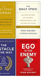 Cover Art for 9789123787838, Ryan Holiday 4 Books Collection Set (The Daily Stoic Journal [Hardcover], The Daily Stoic, The Obstacle Is The Way, Ego Is The Enemy) by Ryan Holiday