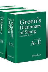 Cover Art for 9780550104403, Green's Dictionary of Slang by Jonathon Green