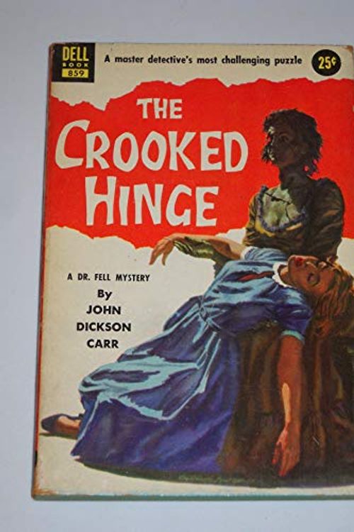 Cover Art for 9787890100195, The Crooked Hinge (Gideon Fell Mysteries) (Vintage Dell Mystery, 859) by John Dickson Carr