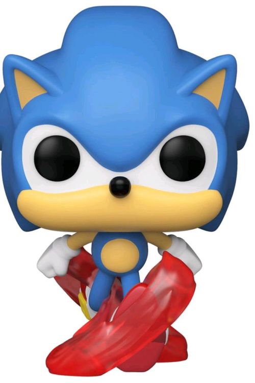 Cover Art for 0889698519649, Funko Pop! Games: Sonic 30th Anniversary - Running Sonic The Hedgehog Vinyl Figure, 3.75 inches by POP